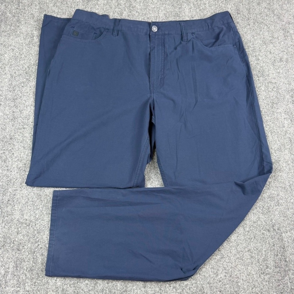 Vineyard Vines On-The-Go 5-Pocket Pant Mens 40x32 Navy Blue Straight Fit Stretch